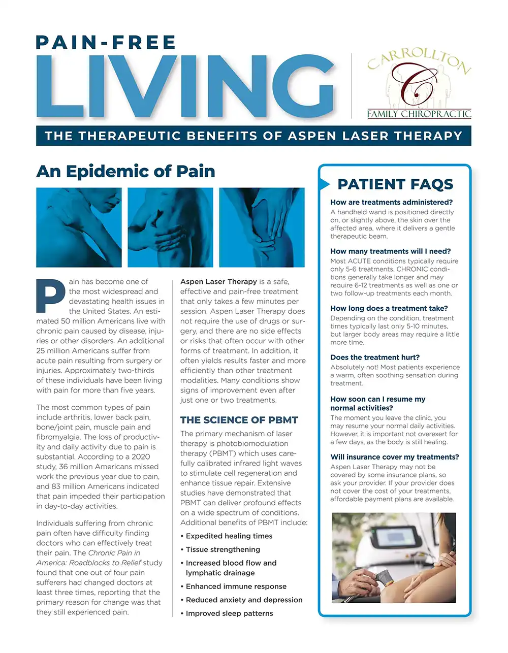 Chiropractic Carrollton TX Aspen Laser Article